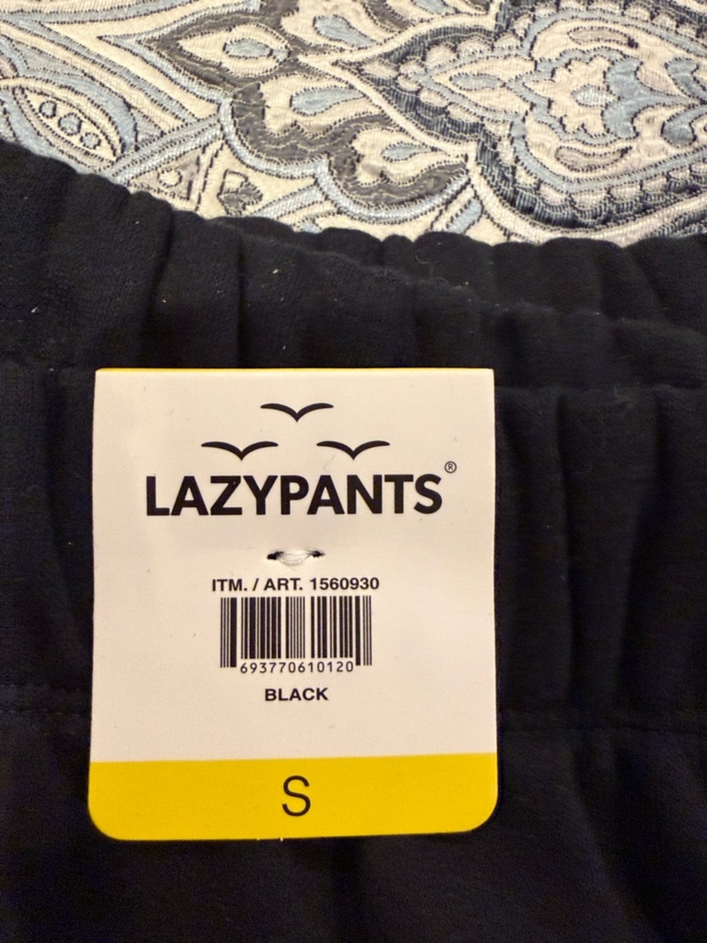 Lazypants Women’s Small Black Sweatpants NWT - Picture 3 of 6